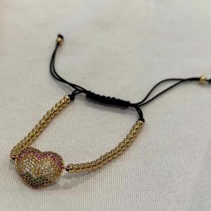 Colorful Bracelet - Gold details